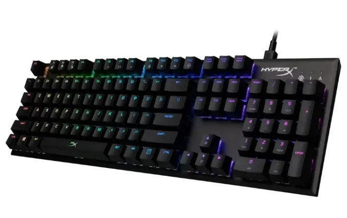 Teclado Mecânico Gamer HyperX Alloy FPS, RGB, Switch Kailh Silver, US - HX-KB1SS2-US