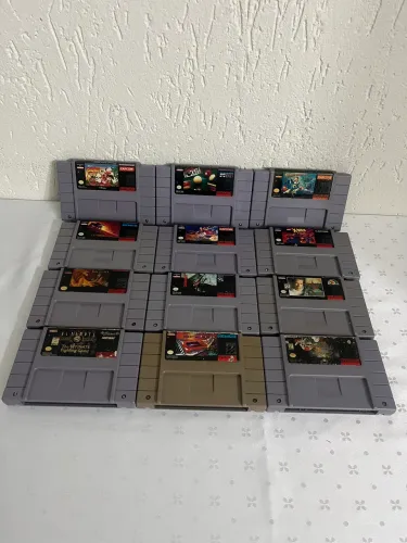Jogos Originais Super Nintendo