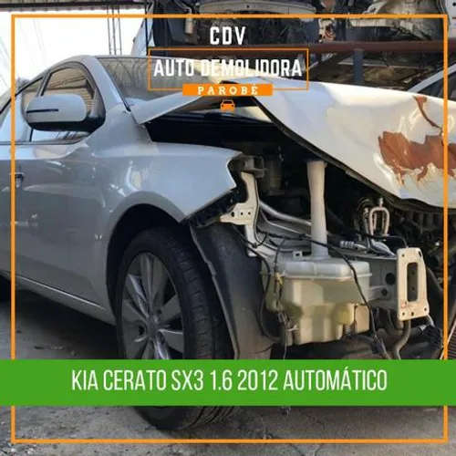 Sucata Kia Cerato 2012 SX3 1.6 Automático Disponível Para Venda de Peças!