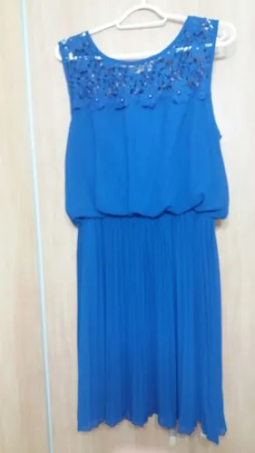 Vestido azul royal - Imperdível