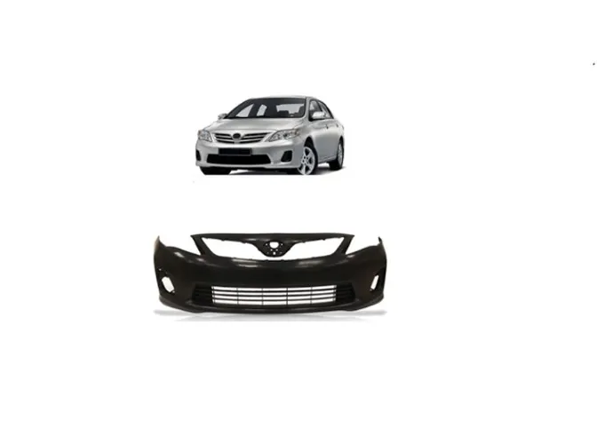 Para-Choque Dianteiro Toyota Corolla Preto Liso