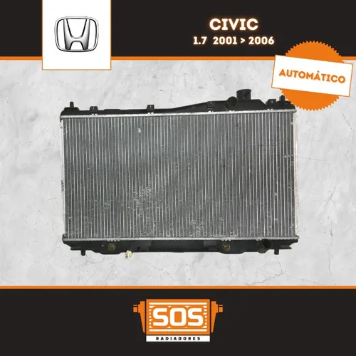 Radiador Honda Civic (AUT) 2001/2006
