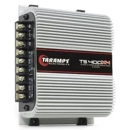 Modulo Taramps Ts400 T400 X4 Digital 400w Rms 4 Canais 2 Ohm/ Consulte