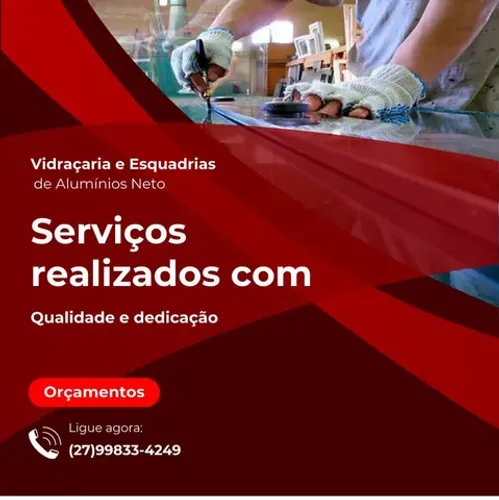 Vidracaria /Portão de alumínio 