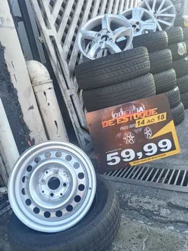 205 55 pneu 16 barato a partir de 60 reais cada
