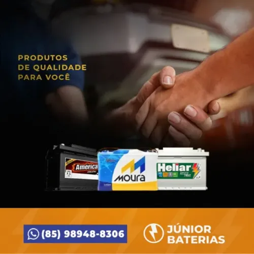 Bateria de carro América 50 amperes onix hb20