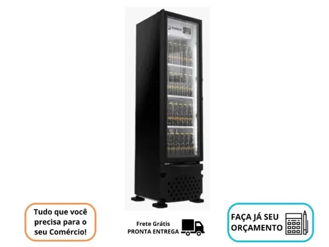 Cervejeira 4 cxs Imbera Porta de Vidro