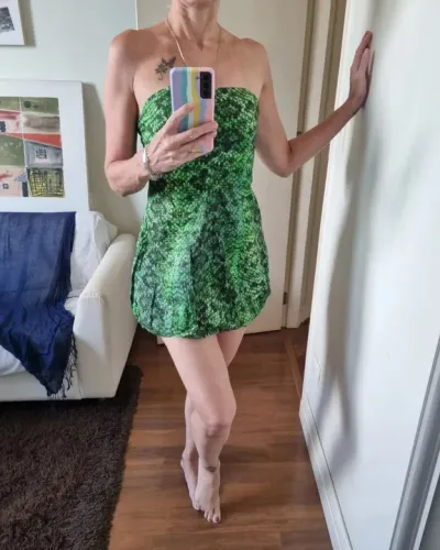 vestido farm sem alça p