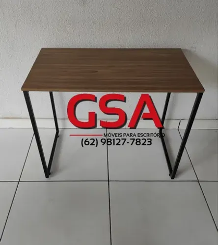 Mesa para estudo estilo industrial