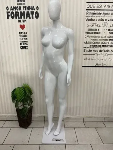 Manequim Feminina - Smart Branca