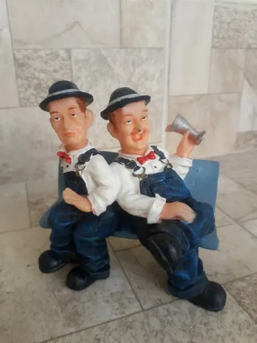 Estátua O Gordo e o Magro