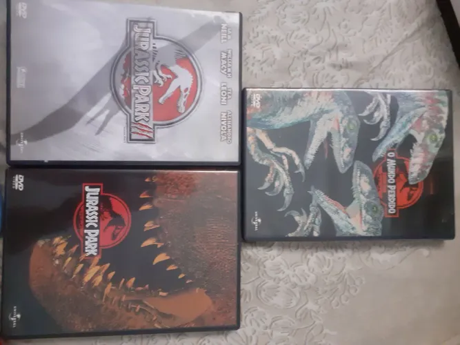 DVDs Jurassic Park - Trilogia Completa