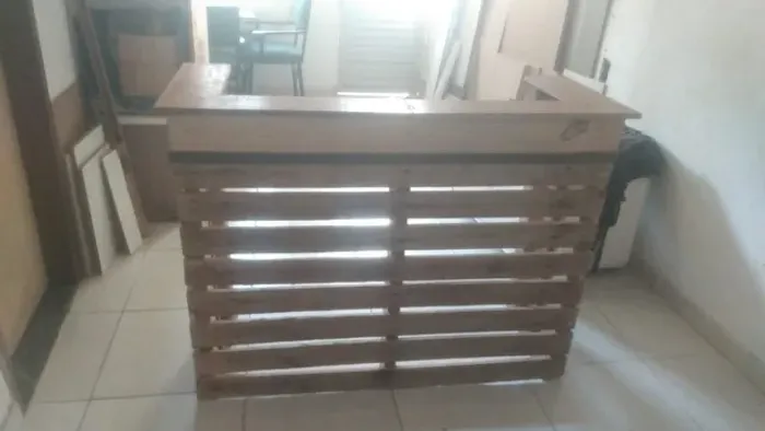 Balcao de Atendimento de Paletes
