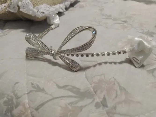 Tiara de strass para casamento ou outro evento
