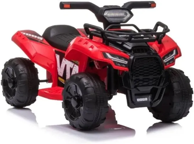 Mini Moto Quadriciclo Elétrico 6v Infantil Vermelho Lacrado