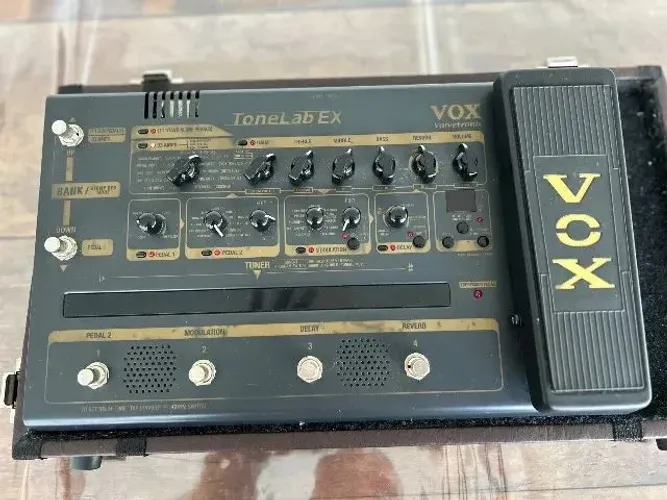 Pedaleira vox tonelab ex 