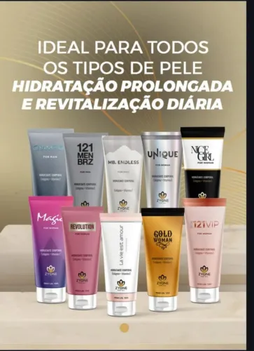 Cremes Corporais ZYONE - Hidratação Prolongada