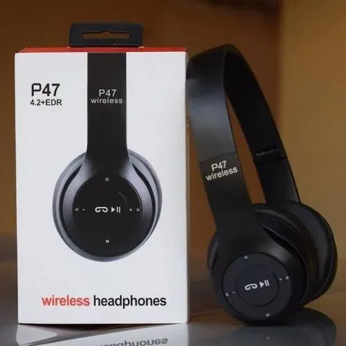 Fone De Ouvido Sem Fio Bluetooth Cartão SD E Radio Fm - Garantia