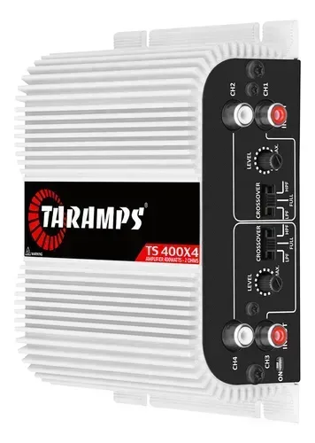 Modulo Taramps Ts400x4 Amplificador Som Automotivo 400w 2 Ohms Digital 400rms 4 Canais Ent