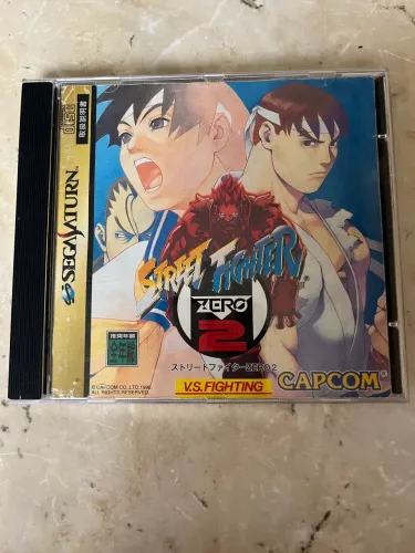 Sega Saturn Street Fighter Zero 2