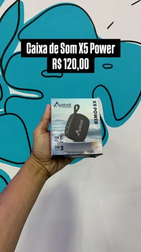 Caixa de Som X5 Power / Lacrado / Com GARANTIA / Loja Física / $120,00