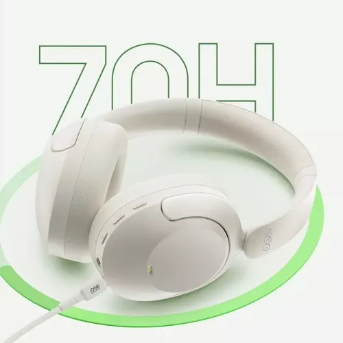 QCY H4 Branco, novo, lacrado, original