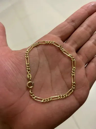 Pulseira 7G MACIÇO de Ouro 18k usada