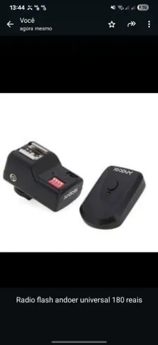 Radio flash andoer universal