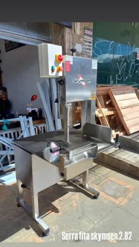 Serra fita Skymsen SFL 2,82 HD-N Inox trifásica 2Cv NOVA