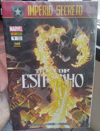 HQ Doutor Estranho - Império Secreto volume 1 lacrada