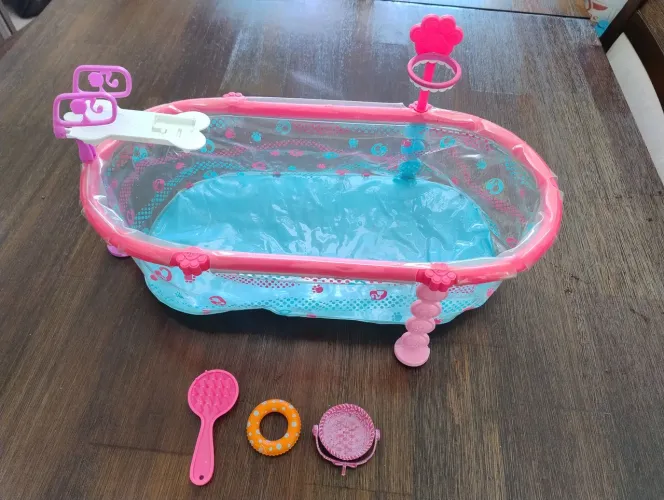 Piscina de Brinquedo para Cachorros da Barbie Original - Mattel