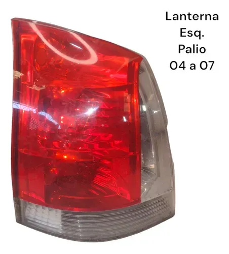 Lanterna Traseira Esquerda Palio G3 04/17 Bicolor Com Det