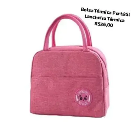 Bolsa Térmica Portátil - Lancheira Térmica
