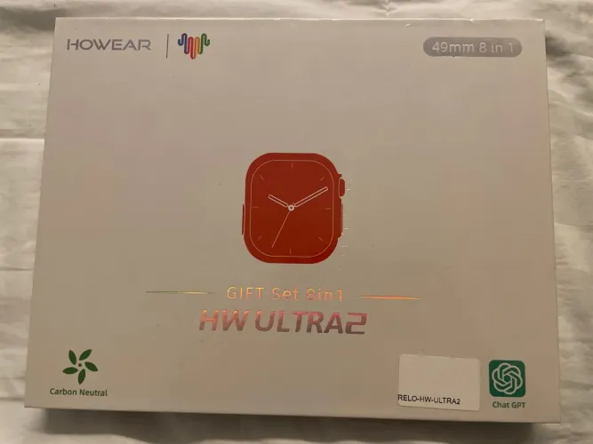 Smartwatch HW Ultra 2 49mm 8 em 1 - HOWEAR - Lacrado!