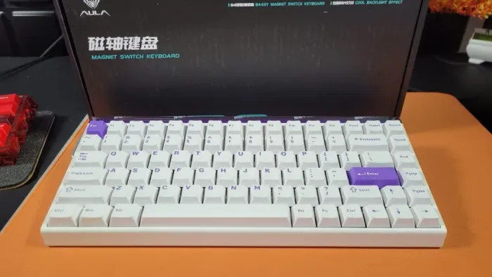 Teclado Magnético AULA HERO84 Switch Leobog Black Emperor (100% NOVO)