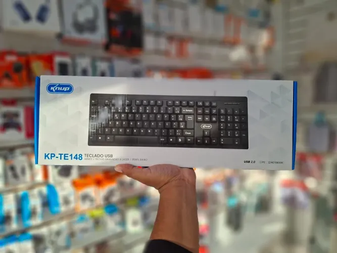 Teclado USB com fio - entrega em slz e região