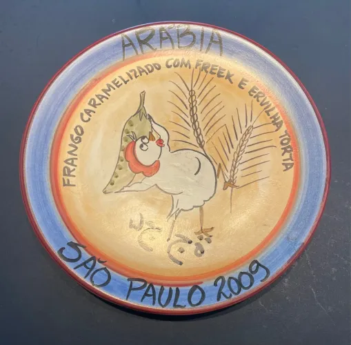 Prato da Coleção Restaurante Boa Lembrança 