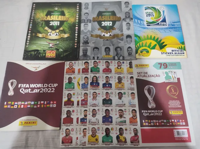 Álbuns de Futebol - Figurinhas 