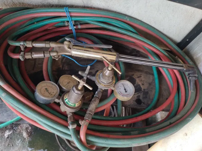 Equipamentos oxicorte completo 