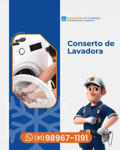 Conserto de Máquina de Lavar em Recife