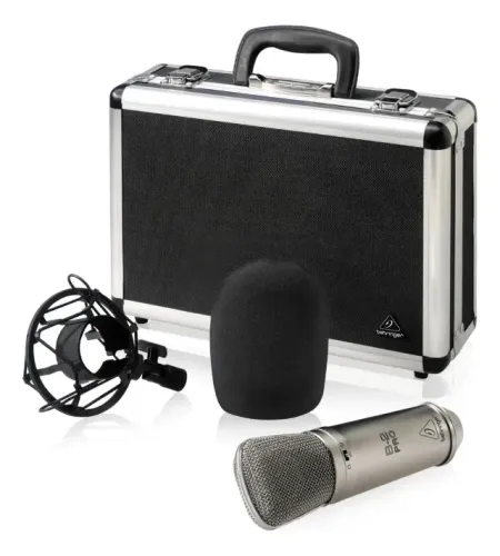 Microfone Behringer B-2 Pro Condensador Cardióide Cor Dourado