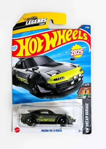 Hot Wheels Legends Tour Mazda MX-5 Miata 1/250