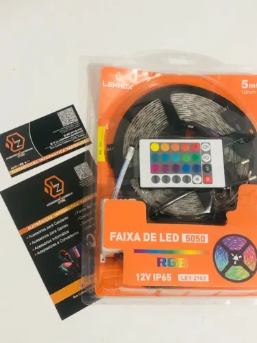 Fita de Led 5 Metros Completa RGB