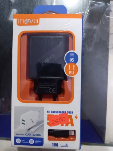 Carregador Iphone e Tipo C