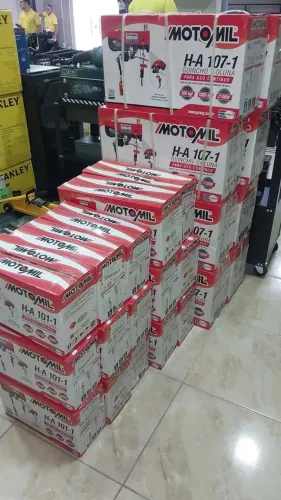 Guinchos coluna Elétrico 200kg 600kg 1000kg Motomil (Novos)