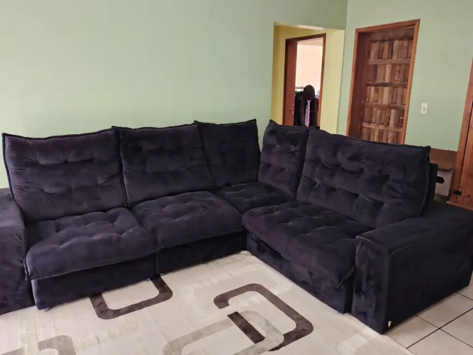 Sofá de canto Retrátil Alto Padrão 