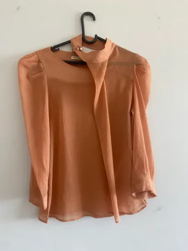 CAMISA SOCIAL LARANJA P