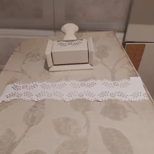 Furadores de papel bordas Martha Stewart e Tok e Crie