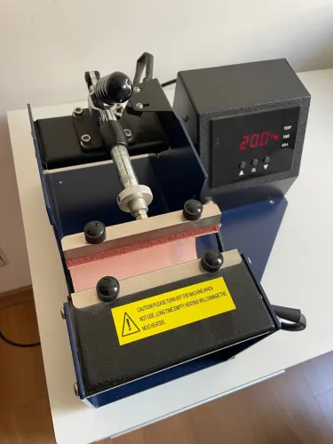 Prensa Térmica Para Canecas Cilíndricas E Squeeze Mundi 110v