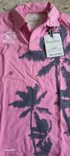 Camisa Polo Brooksfield - Estilo Praia Santa Monica